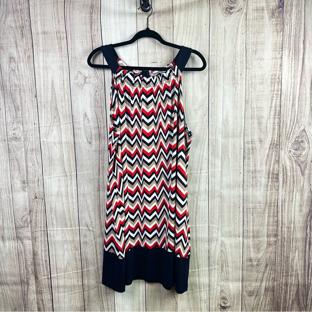 Kalijati Chevron Pattern Dress